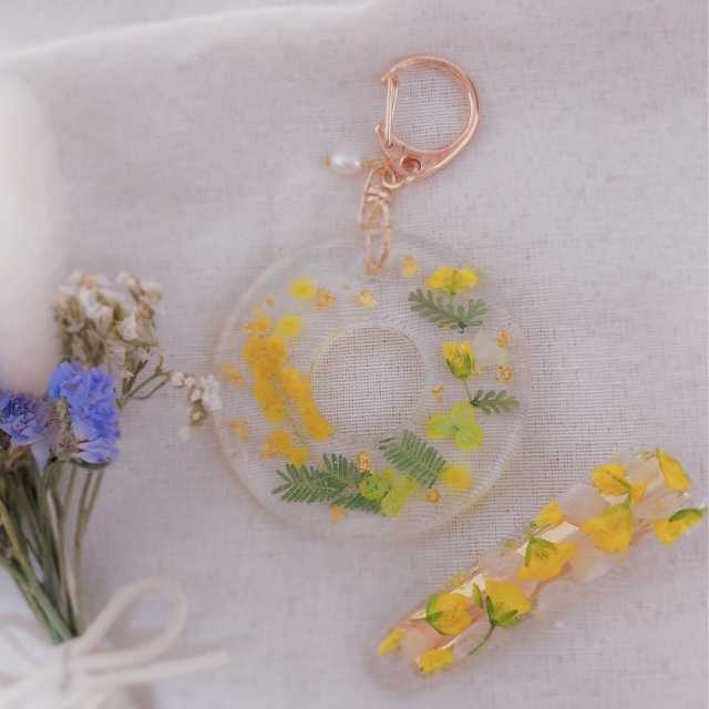 レジン押し花の基本の作り方