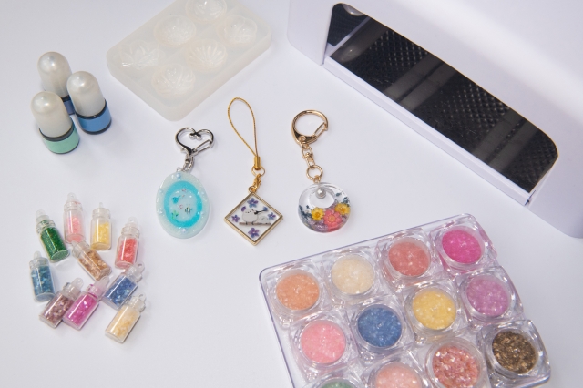 レジンキーホルダー作りに必要な材料と道具
